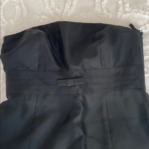 🧡 Ann Taylor Black Strapless Dress